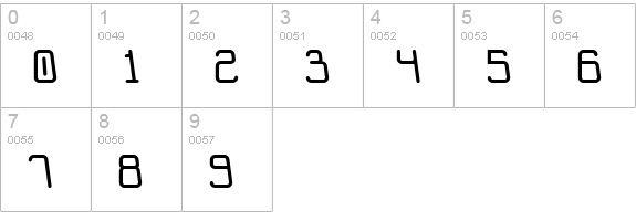 Molly Rose numbers 0-9 preview