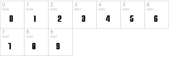 Moog numbers 0-9 preview
