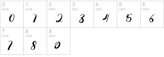 Moom numbers 0-9 preview