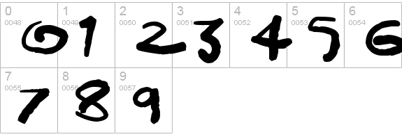MooMoo
 numbers 0-9 preview