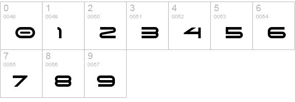 moonhouse numbers 0-9 preview
