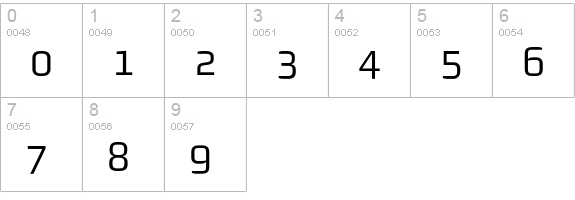 MorganSnExpert numbers 0-9 preview