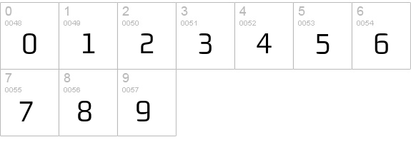 MorganSnFigures numbers 0-9 preview
