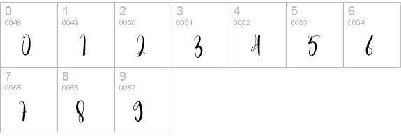 Morningtime numbers 0-9 preview