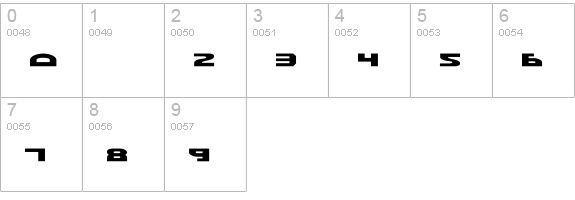 Morse Kode numbers 0-9 preview