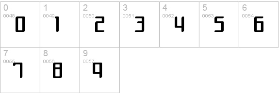 Mothership numbers 0-9 preview