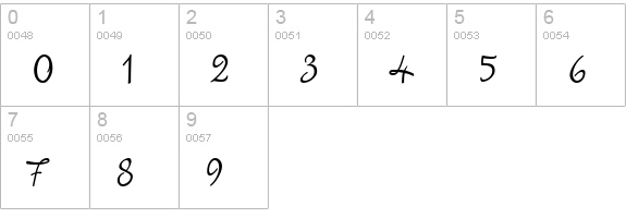 Mr Keningbeck numbers 0-9 preview
