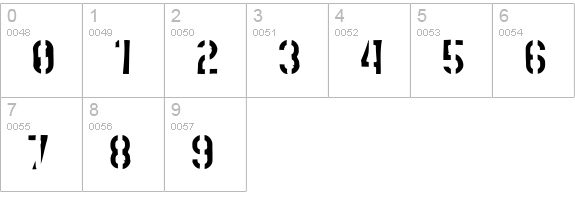 Mute Fruit Skimpy Krash numbers 0-9 preview