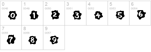 MW Ding-A-Lings numbers 0-9 preview