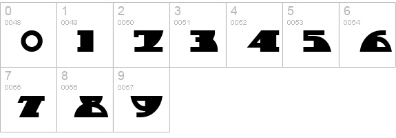 MyGalSwoopyNF numbers 0-9 preview