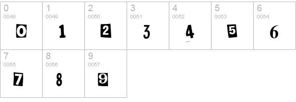 MysteryEF-Mixed numbers 0-9 preview
