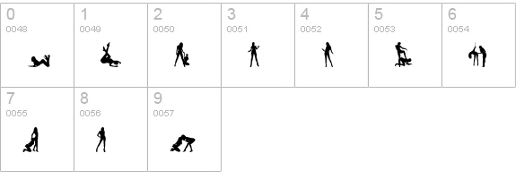 N0RP ICONS #1 numbers 0-9 preview