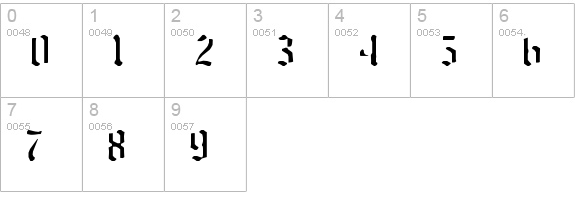 naked monk numbers 0-9 preview