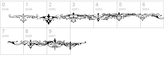 NatVignetteOne numbers 0-9 preview