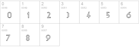 NazarethOpen numbers 0-9 preview