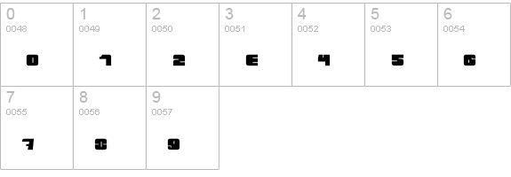 New Blockster  numbers 0-9 preview