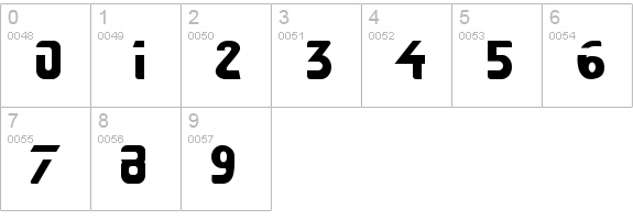 Next Star numbers 0-9 preview