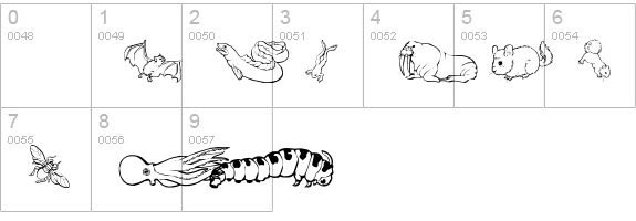 Nina's Animals numbers 0-9 preview