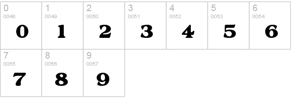 Nobility Casual - DGL numbers 0-9 preview