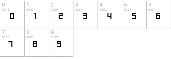 nontoxic_ggoggo numbers 0-9 preview