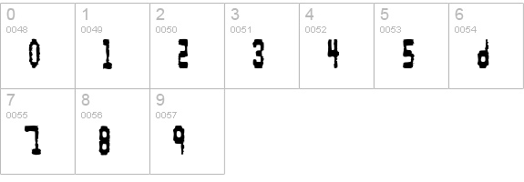 NoRefunds numbers 0-9 preview