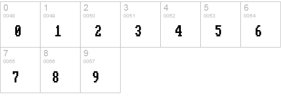 November numbers 0-9 preview