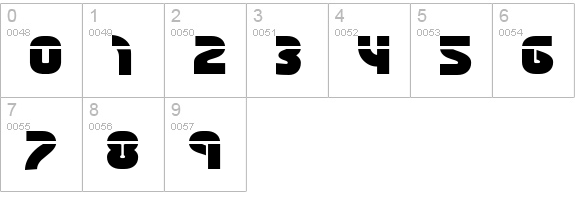 Oasis numbers 0-9 preview