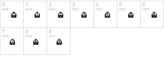 old time radio numbers 0-9 preview