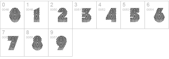 Onion numbers 0-9 preview