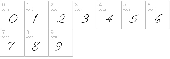 OoohBabyROB numbers 0-9 preview
