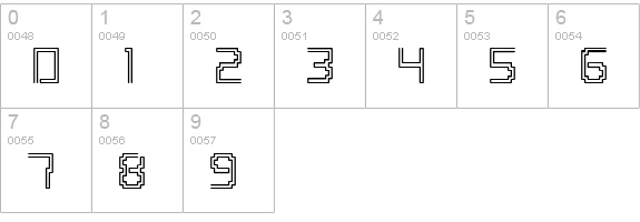 OpenMind numbers 0-9 preview