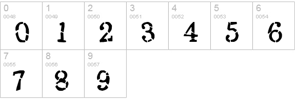 Opium numbers 0-9 preview