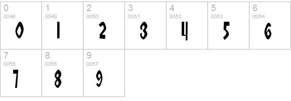 Oyster Bar BTN Cond numbers 0-9 preview