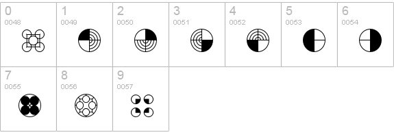 P22FLLWExhibition-Extras numbers 0-9 preview