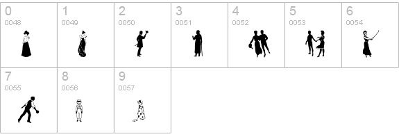 P22Victorian-OrnamentsTwo numbers 0-9 preview
