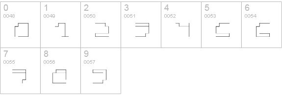 Paper Cube numbers 0-9 preview