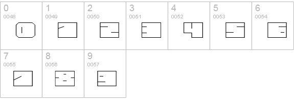 Paul BOXES Cyr Normal numbers 0-9 preview