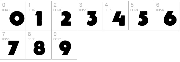 Pbs logo numbers 0-9 preview