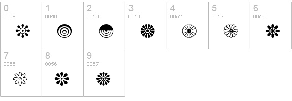 PC Ornaments numbers 0-9 preview