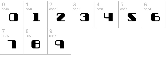 Persuasion BRK numbers 0-9 preview