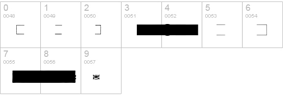 PFOrnmTreasures2-Layer1 numbers 0-9 preview