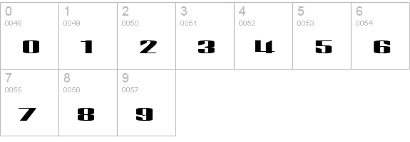 Phatboy numbers 0-9 preview