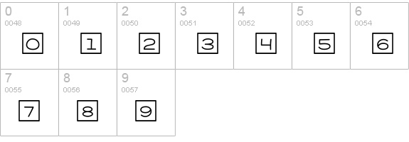 Pie Contest BTN Cameo numbers 0-9 preview
