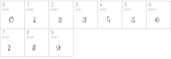 Pizzicato numbers 0-9 preview