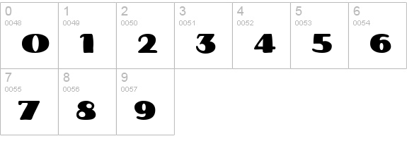 Platinum Hub Caps Solid numbers 0-9 preview