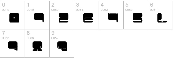 Plumbum numbers 0-9 preview