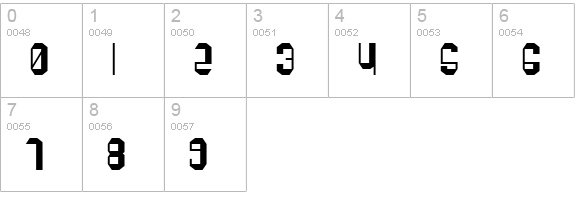 Pogo numbers 0-9 preview