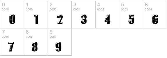 POLAR VORTEX numbers 0-9 preview