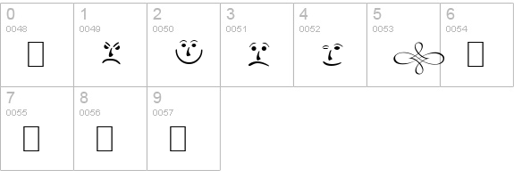 PrinceNormal numbers 0-9 preview