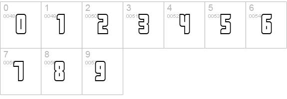Push2 numbers 0-9 preview